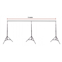 Bresser BR-D38 Aluminium Achtergrondsupport, 663 cm breed!
